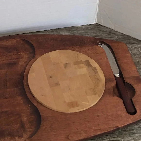 Vtg  Baribocraft Charcuterie Board - Picture 6 of 12